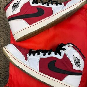 Jordan 1 Retro Carmine-  Men’s Sneakers in Red, White & Black